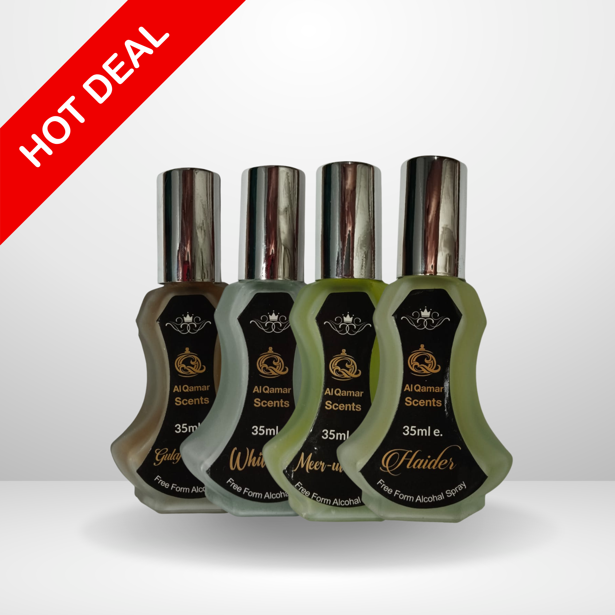 4 Premium Perfumes | Unisex Long-Lasting - 35ml | AL-Qamar Scents